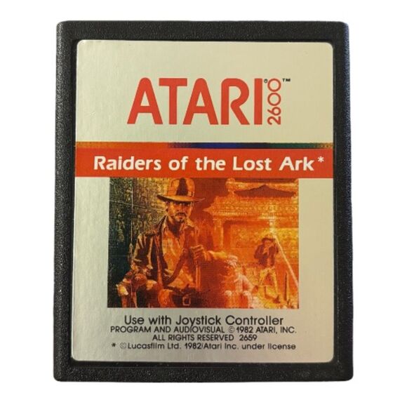 Raiders of the Lost Ark - Atari 2600 - Cartridge Only - Tested & Works - Picture 1 of 7